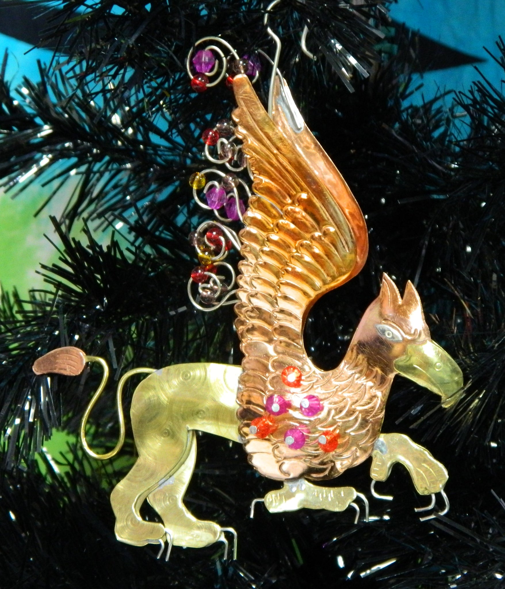 Griffin Ornament Yule Christmas