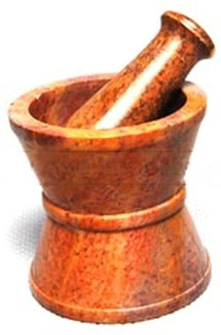 Small Old Style Pharmacy Type Mortar & Pestle