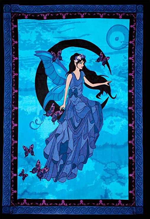 Cotton Tapestry Moon Fairy