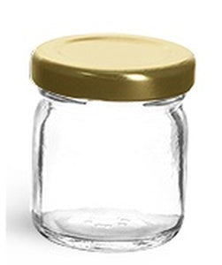 Jar with Gold Lid Spell Jar