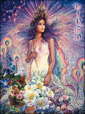Virgo Greeting Card for All Occasions