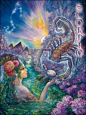 Scorpio Greeting Card for All Occasion