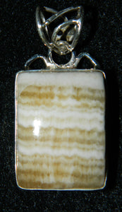 Honey Calcite Pendant