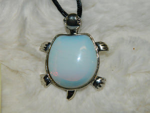 Opalite Turtle Pendant