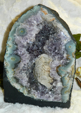 Amethyst Cathedral with Matrix