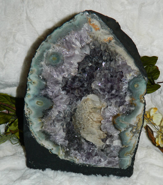 Amethyst Cathedral with Matrix