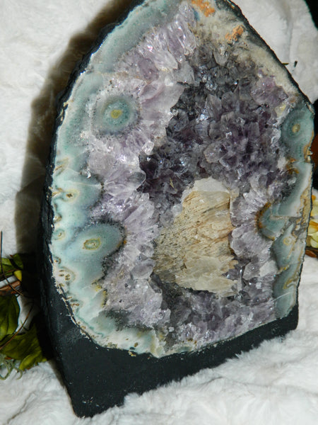 Amethyst Cathedral with Matrix