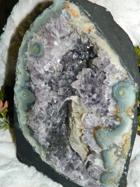 Amethyst Cathedral with Matrix