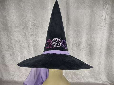 Witchs Hat Tripple Godess Size M