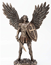 Archangel Saint Michael with Sword and Shield