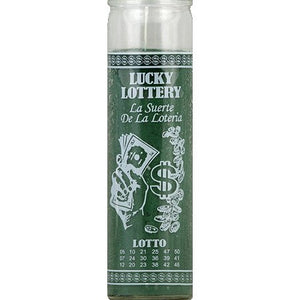 7 Day Lucky Lottery Candle