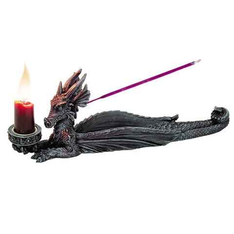 Dragon Incense & Candle Holder