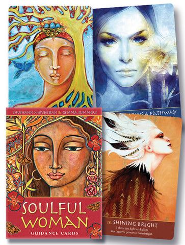 Soulful Woman Guidance Cards By Shushann Movesessian & Gemma Summers