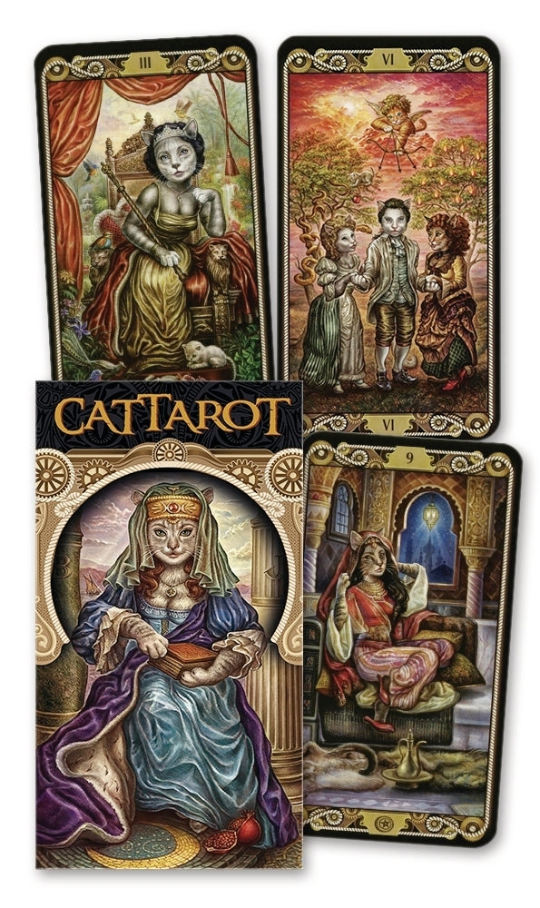 CatTarot Deck By Lo Scarabeo