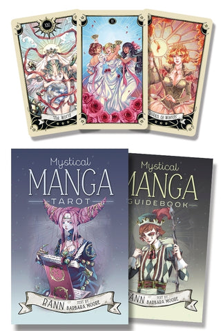 Mystical Manga Tarot By Barbara Moore & Rann