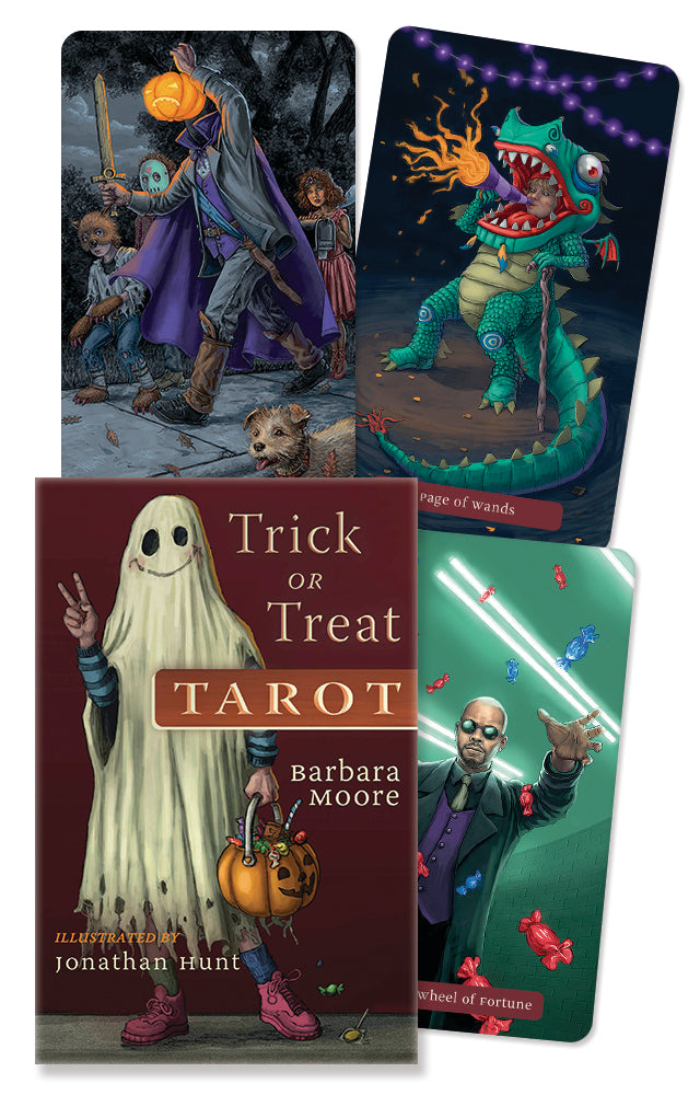 Trick or Treat Tarot By Barbara Moore & Jonathan Hunt
