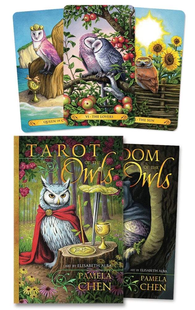 Tarot of the Owls By Pamela Chen & Elisabeth Alba