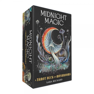 Midnight Magic A Tarot Deck Of Mushrooms by Sara Richard