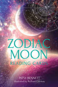 Zodiac Moon Reading Cards By Patsy Bennett & Richard Crookes Illustrator