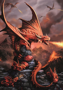 Fire Dragon Card