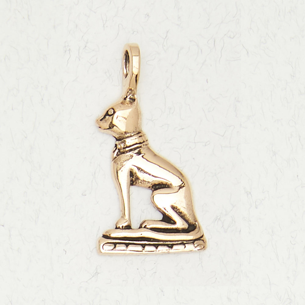 Bastet Bronze Pendant