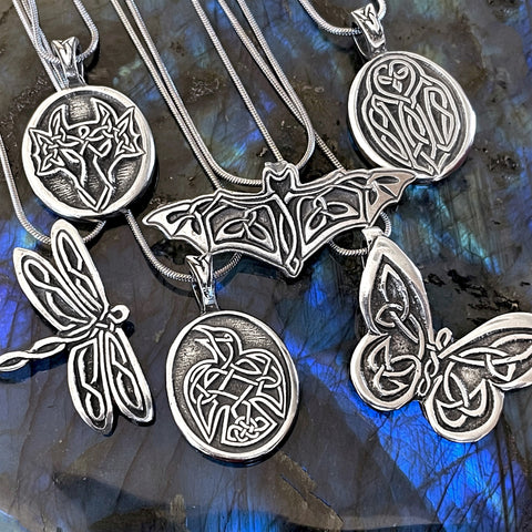 Celtic Wings Necklaces