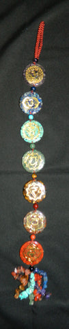 Orgonite Chakra Balancing Set with Symbols