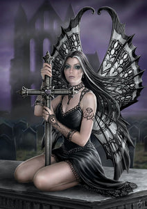 Lost Love Card by Anne Stokes