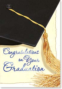 Graduation Card Congratulations on Your Graduation