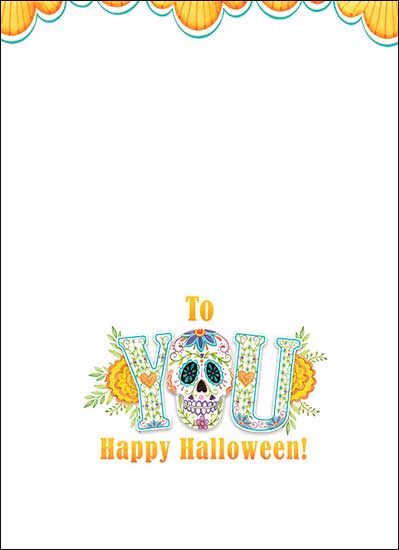 Halloween Card BOO To YOU