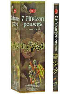 HEM 7 African Powers Incense 20 Stick