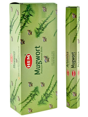 HEM Mugwort Incense 20 Stick Pack