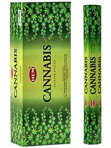 Hem Cannabis Incense 20 Sticks Pack