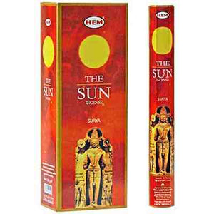 Hem The Sun Incense 20 Sticks Pack