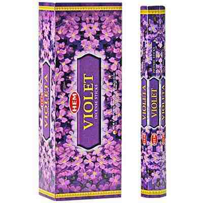 Hem Violet Incense 20 Sticks Pack