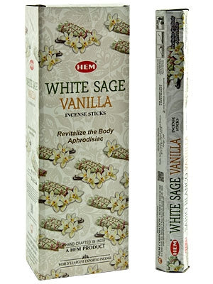 Hem White Sage Vanilla Incense 20 Stick