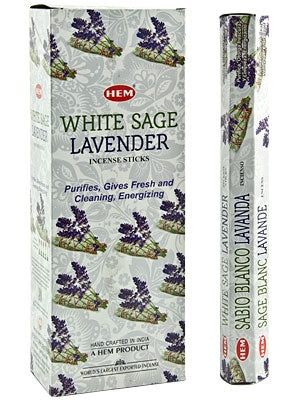 Hem White Sage Lavender Incense 20 Stick