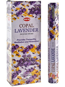 Hem Copal Lavender Incense 20 Stick