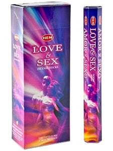 Hem Love and Sex 20 Stick Pack