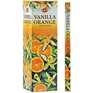 Hem Vanilla Orange Incense 8 Stick Pack