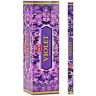 Hem Violet Incense 8 Stick Packs