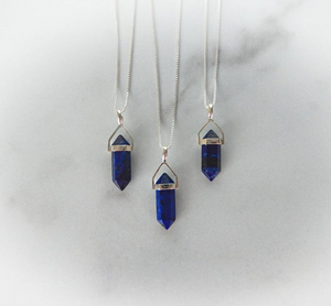 Lapis Lazuli Pendant Point Small