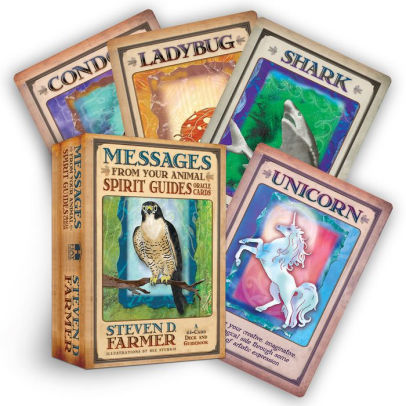 Messages From Your Animal Spirit Guides Oracle Cards by Steven D Farmer