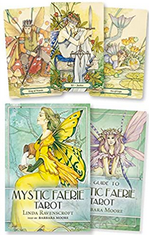 Mystic Faerie Tarot by Linda  Ravenscroft & Barbara Moore