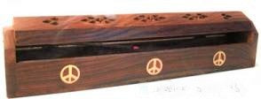 Peace Box Burner Wood