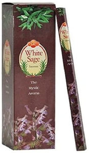 SAC White Sage Incense 8 count stick