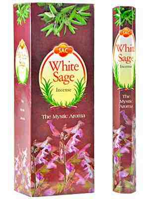 SAC White Sage Incense 20 Sticks