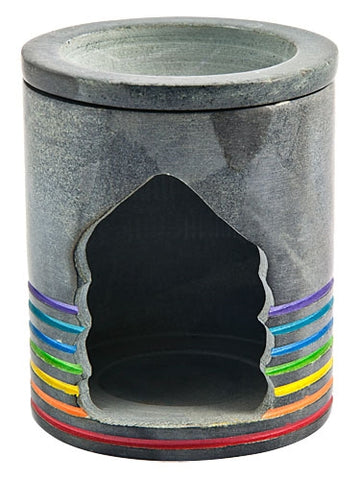 Chakra Ring Carved Aroma Lamp