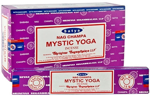 Satya Mystic Yoga Incense15 Gram Pack