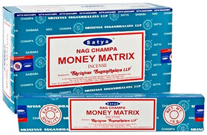 Satya Money Matrix Incense 15 Gram Pack